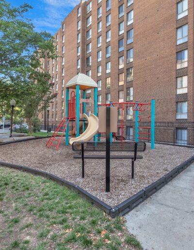 Luxury Apartment Building Exterior View